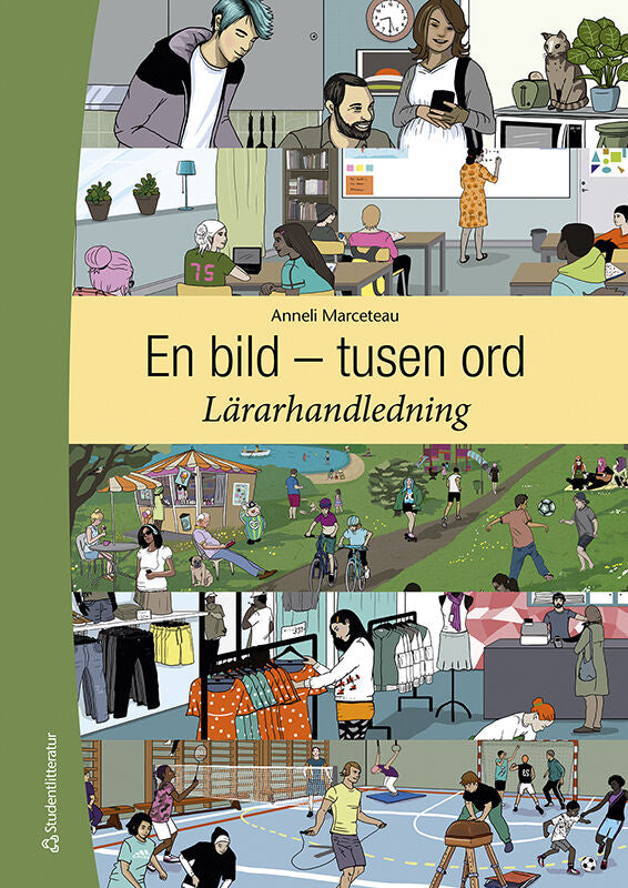 Valokuva kirjasta Anneli Marceteau En bild tusen ord Lärarhandledning - Lärarmaterial, kuuluu tuoteryhmään Ruots lapset nuoret ja sarjakuvat.
