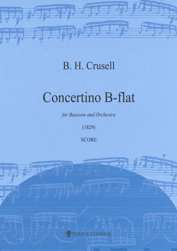 Valokuva kirjasta  Concertino for bassoon B-flat, kuuluu tuoteryhmään Musiikki.