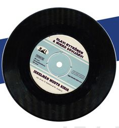 Valokuva kirjasta Olavi Rytkönen / Mikko Sovijärvi Iskelmän musta kirja, kuuluu tuoteryhmään Musiikki.