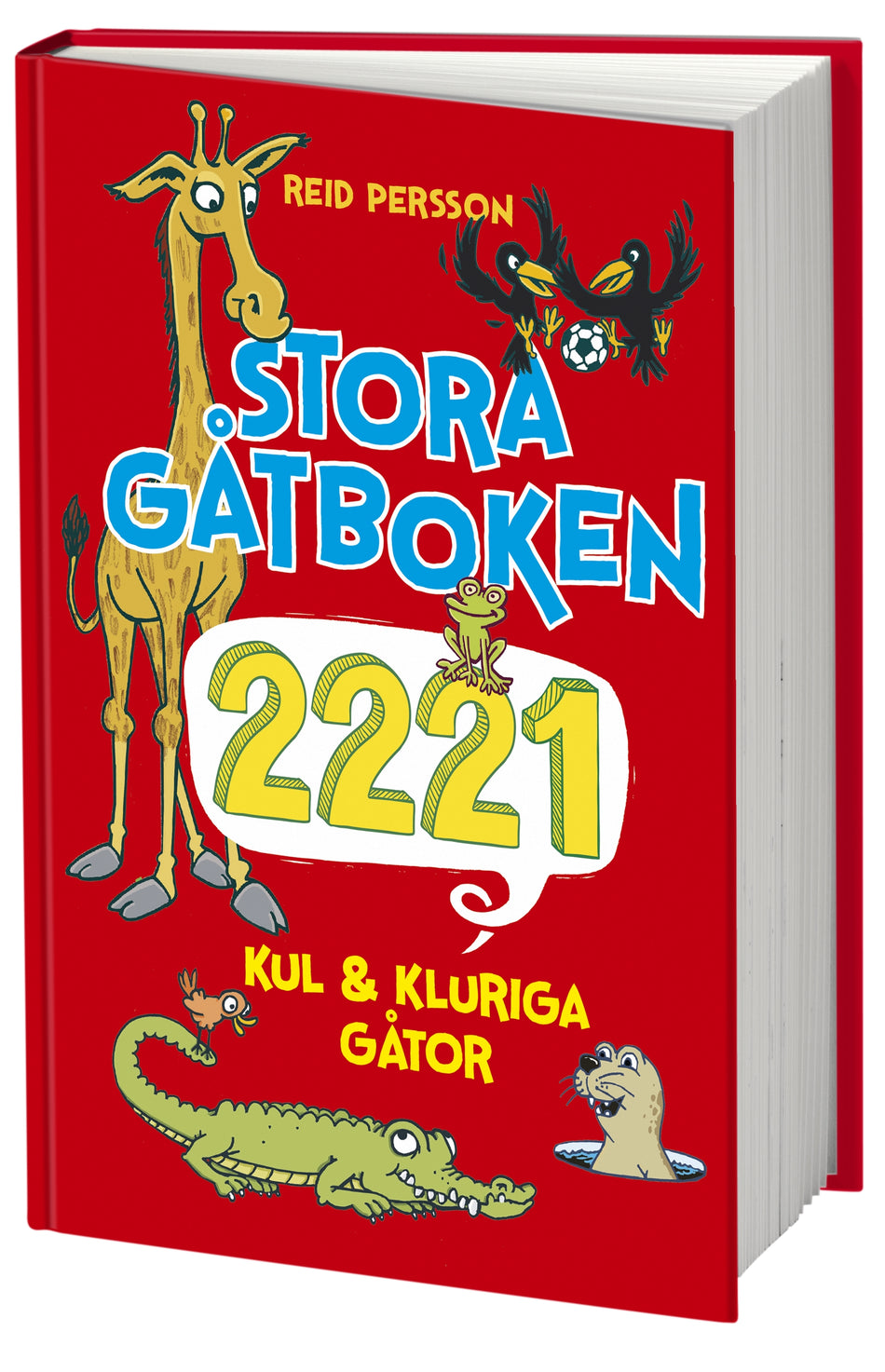 Valokuva kirjasta Reid Persson Stora gåtboken : 2221 kul &amp; kluriga gåtor, kuuluu tuoteryhmään Ruots lapset nuoret ja sarjakuvat.