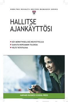 Valokuva kirjasta  Hallitse ajankäyttösi, kuuluu tuoteryhmään Talous yhteiskunta.