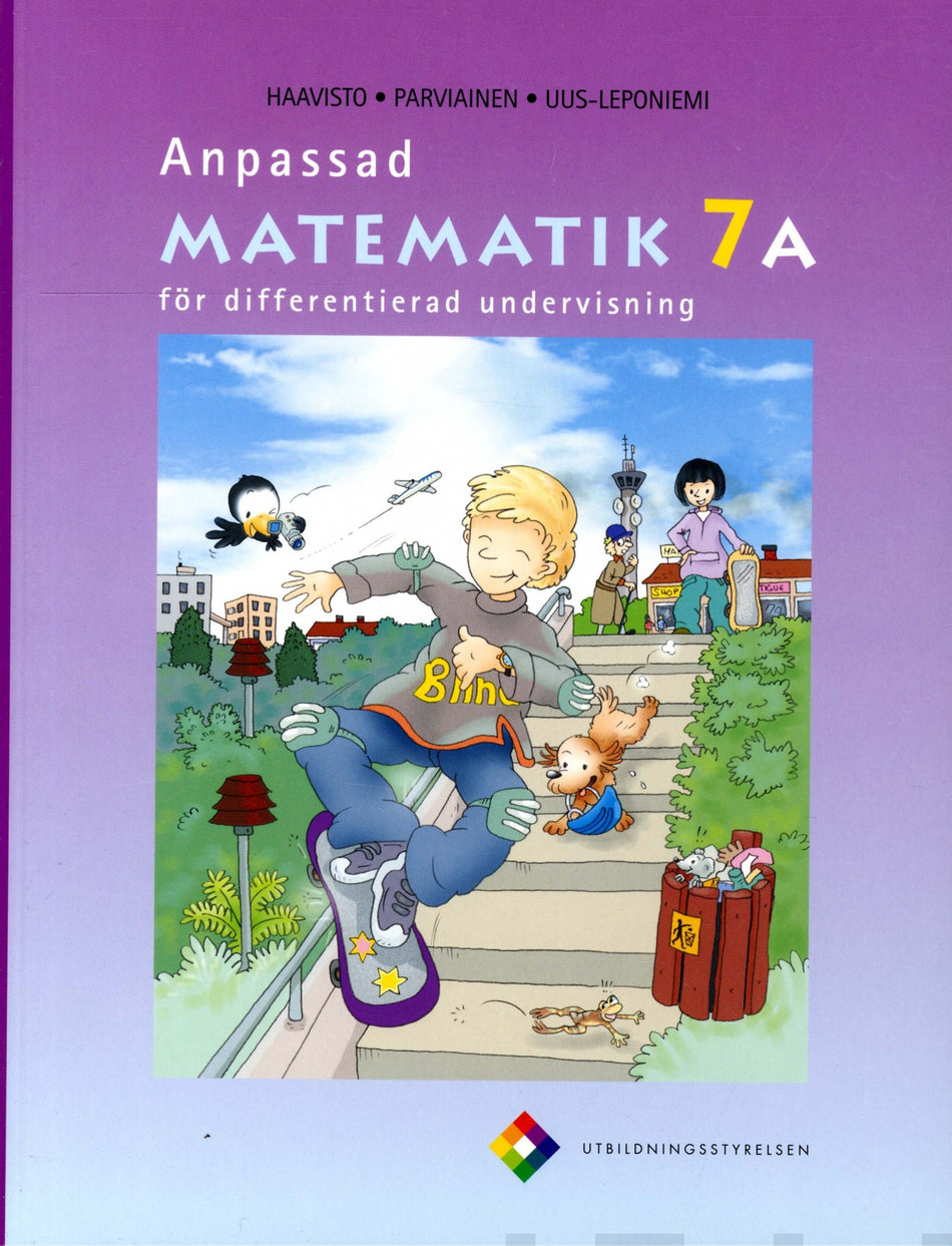 Valokuva kirjasta Helena Haavisto / Kaarina Parviainen / Tuula Uus-Leponiemi Anpassad matematik 7 A, kuuluu tuoteryhmään P-kirjat.