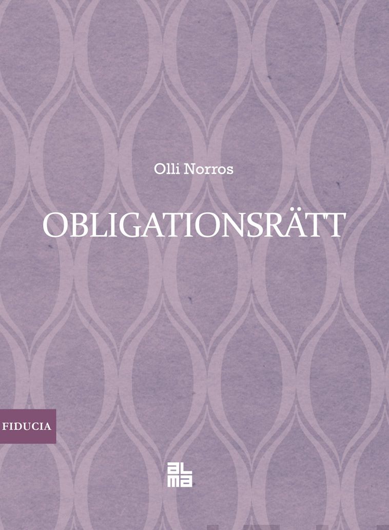 Valokuva kirjasta Olli Norros Obligationsrätt, kuuluu tuoteryhmään Talous yhteiskunta.