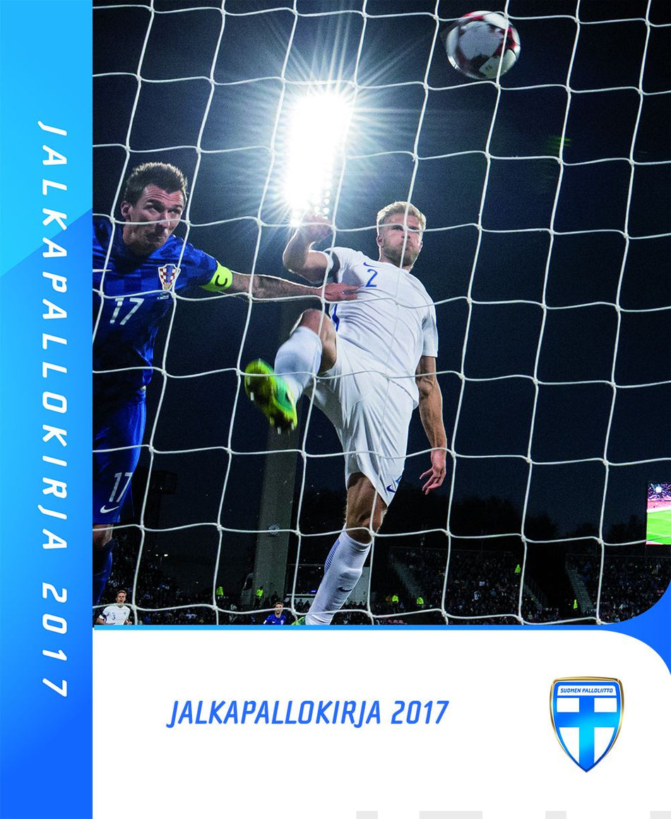 Valokuva kirjasta Heidi Soininen Jalkapallokirja 2017, kuuluu tuoteryhmään Urheilu harrasteet.