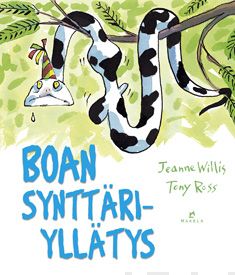 Valokuva kirjasta Jeanne Willis Boan synttäriyllätys, kuuluu tuoteryhmään Lasten kuvakirjat.