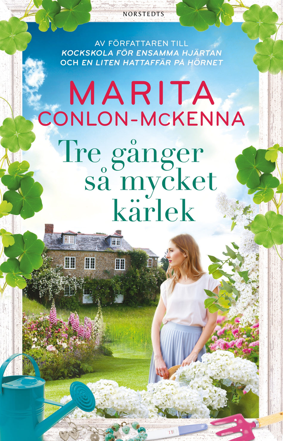 Valokuva kirjasta Marita Conlon-McKenna Tre gånger så mycket kärlek, kuuluu tuoteryhmään Ruots kaunokirjat.