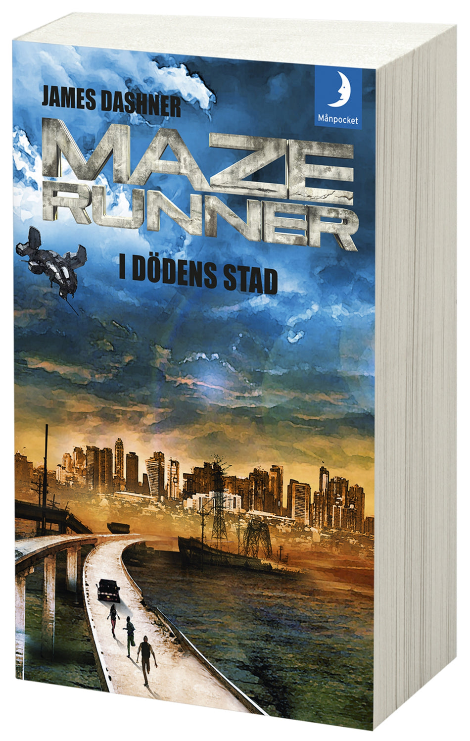 Valokuva kirjasta James Dashner Maze runner. I dödens stad, kuuluu tuoteryhmään Ruots lapset nuoret ja sarjakuvat.