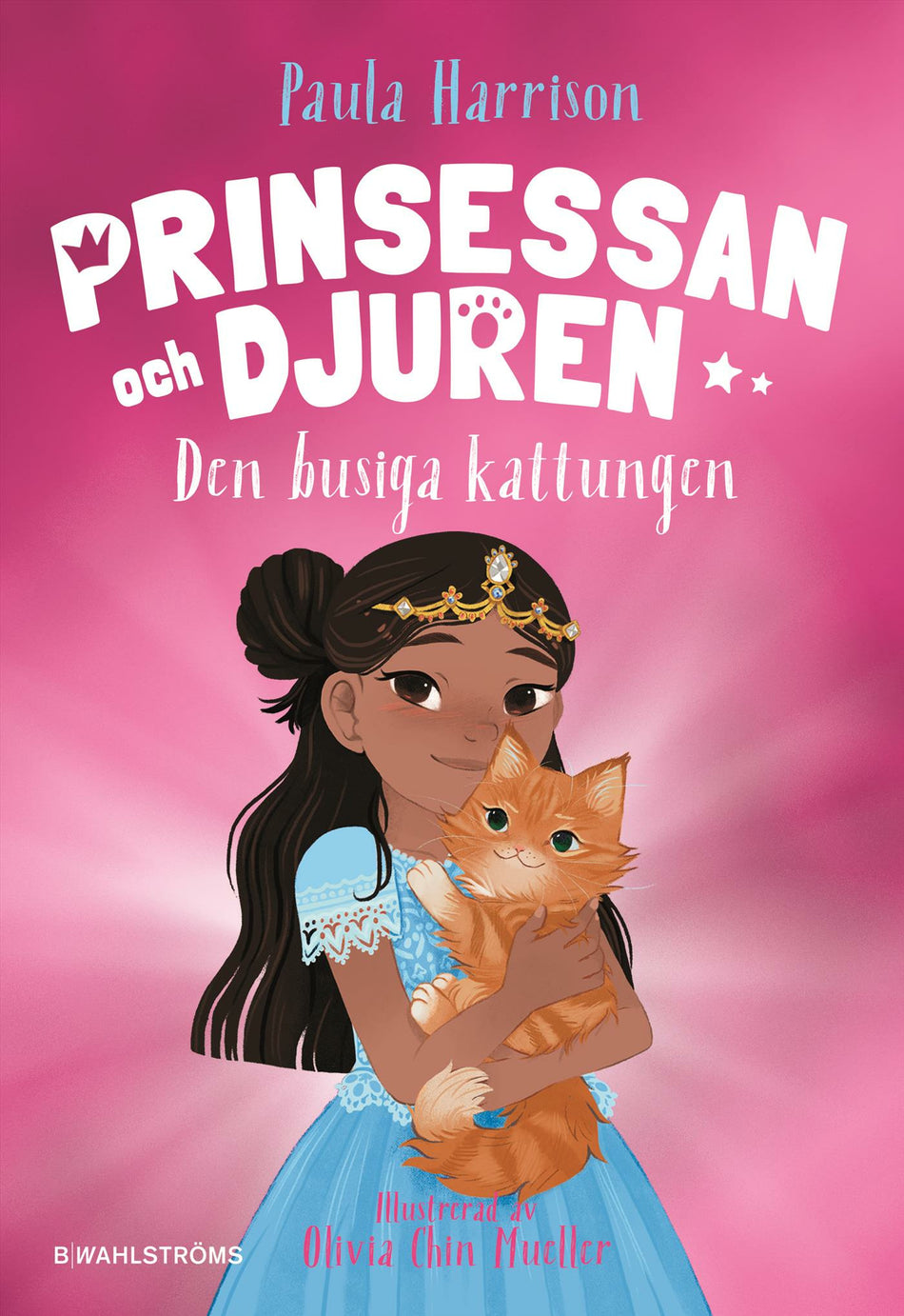 Valokuva kirjasta Paula Harrison Den busiga kattungen, kuuluu tuoteryhmään Ruots lapset nuoret ja sarjakuvat.