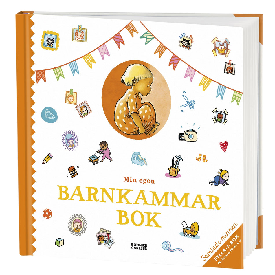 Valokuva kirjasta  Min egen barnkammarbok, kuuluu tuoteryhmään Ruots lapset nuoret ja sarjakuvat.