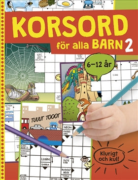 Valokuva kirjasta Bokförlaget Semic Korsord för alla barn 2, kuuluu tuoteryhmään Ruots lapset nuoret ja sarjakuvat.