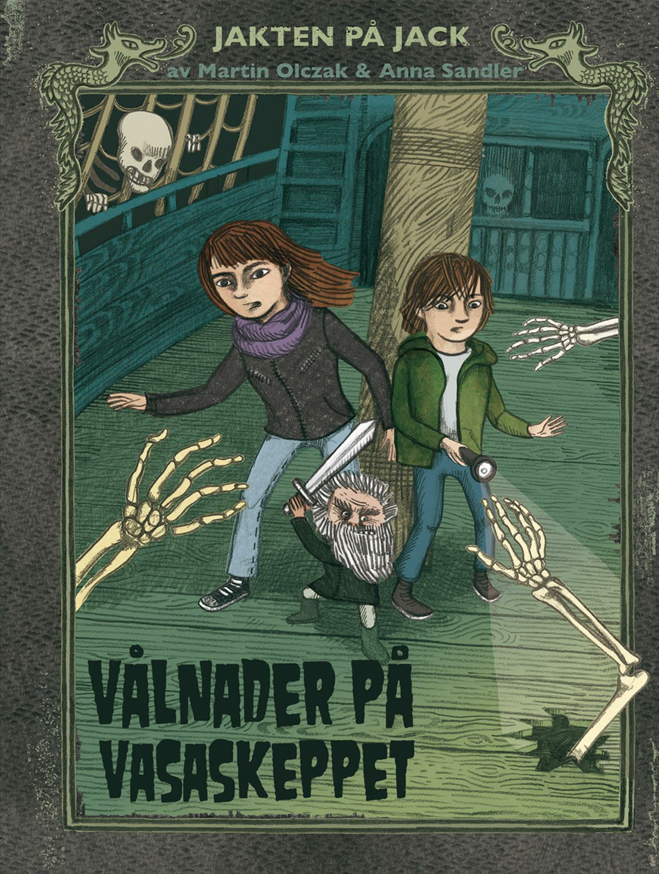 Valokuva kirjasta Martin Olczak Vålnader på Vasaskeppet, kuuluu tuoteryhmään Ruots lapset nuoret ja sarjakuvat.