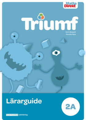 Valokuva kirjasta Karin Bergwik / Pernilla Falck Matte Direkt Triumf 2A Lärarguide, kuuluu tuoteryhmään Ruots lapset nuoret ja sarjakuvat.