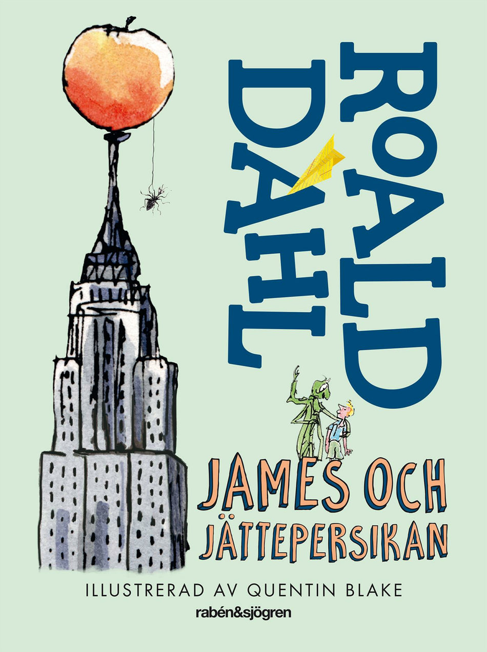Valokuva kirjasta Roald Dahl James och jättepersikan, kuuluu tuoteryhmään Ruots lapset nuoret ja sarjakuvat.