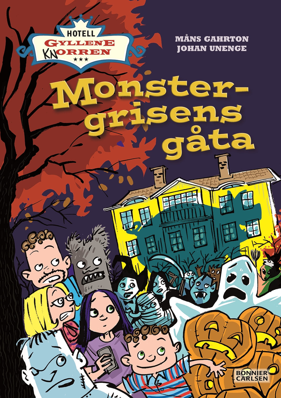 Valokuva kirjasta Måns Gahrton / Johan Unenge Monstergrisens gåta, kuuluu tuoteryhmään Ruots lapset nuoret ja sarjakuvat.
