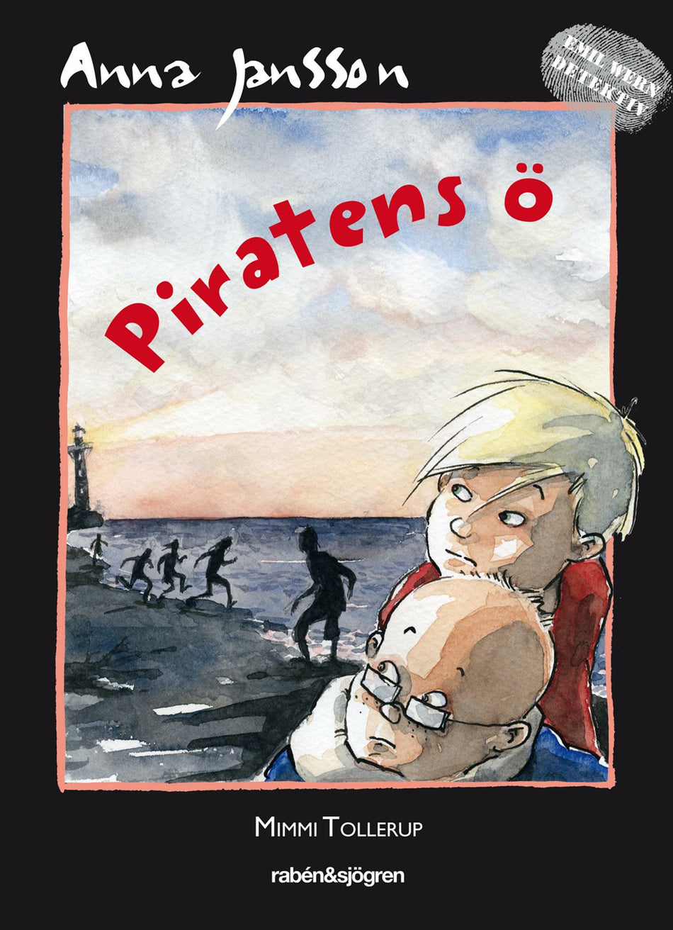 Valokuva kirjasta Anna Jansson Piratens ö, kuuluu tuoteryhmään Ruots lapset nuoret ja sarjakuvat.