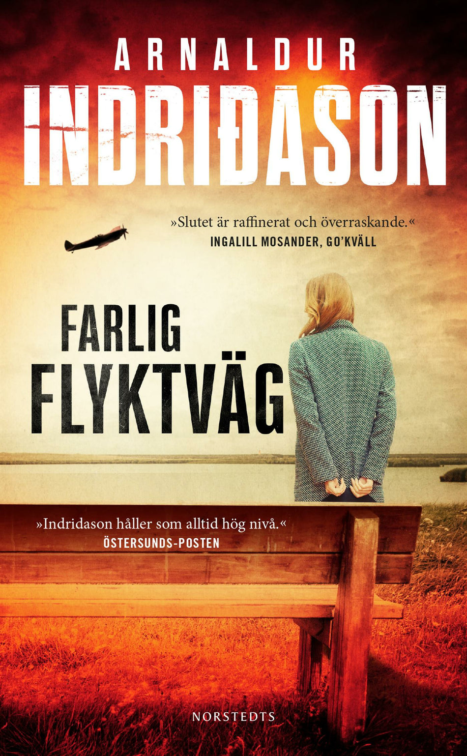 Valokuva kirjasta Arnaldur Indridason Farlig flyktväg, kuuluu tuoteryhmään Ruots kaunokirjat.