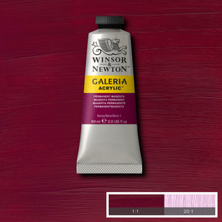 Akryyliväri 60ml 488 Permanent magenta W&N Galeria