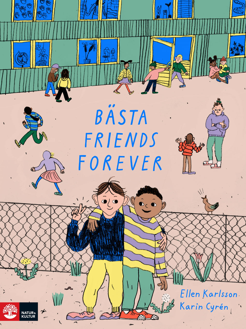 Valokuva kirjasta Ellen Karlsson / Karin Cyrén Bästa Friends Forever, kuuluu tuoteryhmään Ruots lapset nuoret ja sarjakuvat.