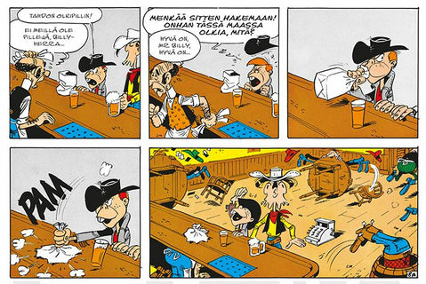 Lucky Luke 28: Saattue Uuteen Meksikoon