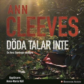 Valokuva kirjasta Ann Cleeves Döda talar inte, kuuluu tuoteryhmään Ruots kaunokirjat.
