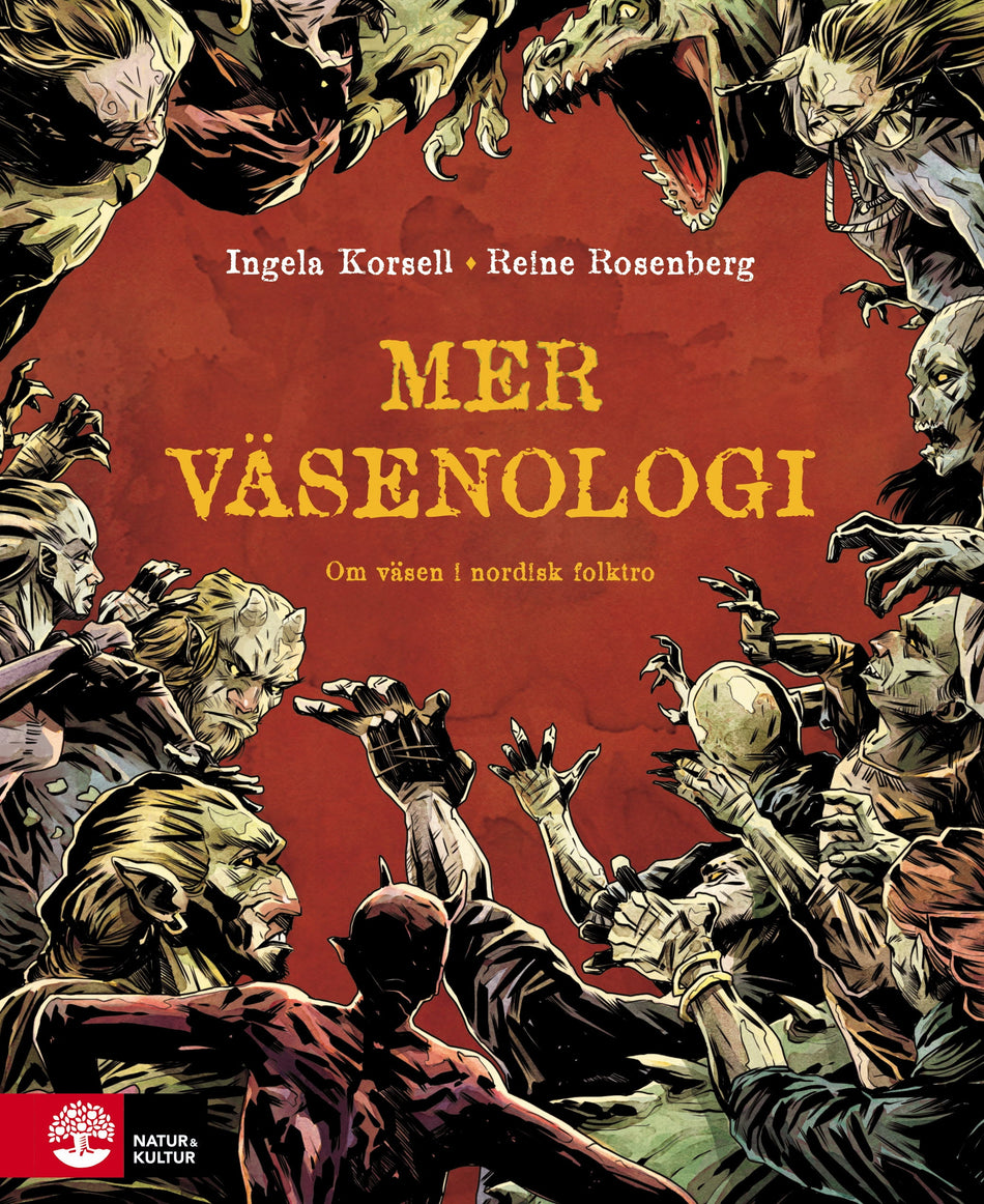 Valokuva kirjasta Ingela Korsell Mer väsenologi, kuuluu tuoteryhmään Ruots lapset nuoret ja sarjakuvat.