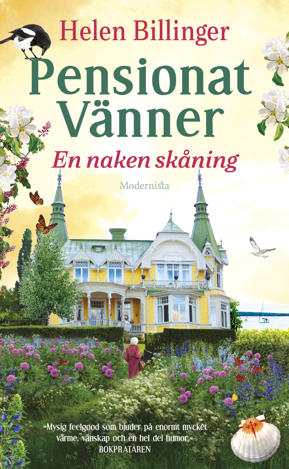 Valokuva kirjasta Helen Billinger Pensionat Vänner : En naken skåning, kuuluu tuoteryhmään Ruots kaunokirjat.