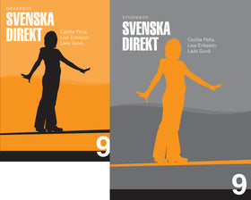 Valokuva kirjasta Cecilia Peña / Lisa Eriksson / Laila M Guvå Svenska Direkt 9 elevpaket, kuuluu tuoteryhmään Ruots muu tieto.