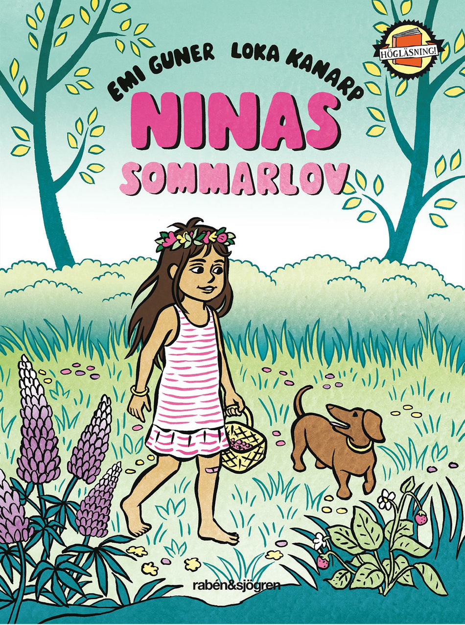 Valokuva kirjasta Emi Gunér Ninas sommarlov, kuuluu tuoteryhmään Ruots lapset nuoret ja sarjakuvat.