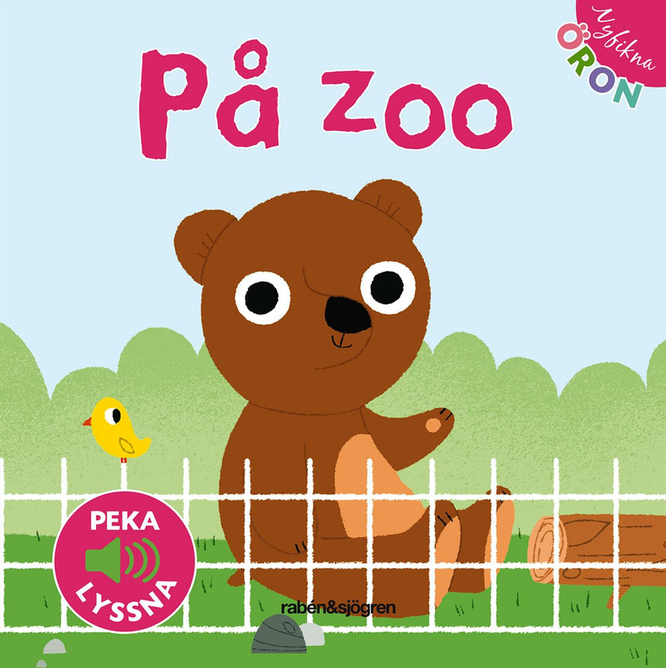 Valokuva kirjasta  På zoo - Peka, lyssna, kuuluu tuoteryhmään Ruots lapset nuoret ja sarjakuvat.