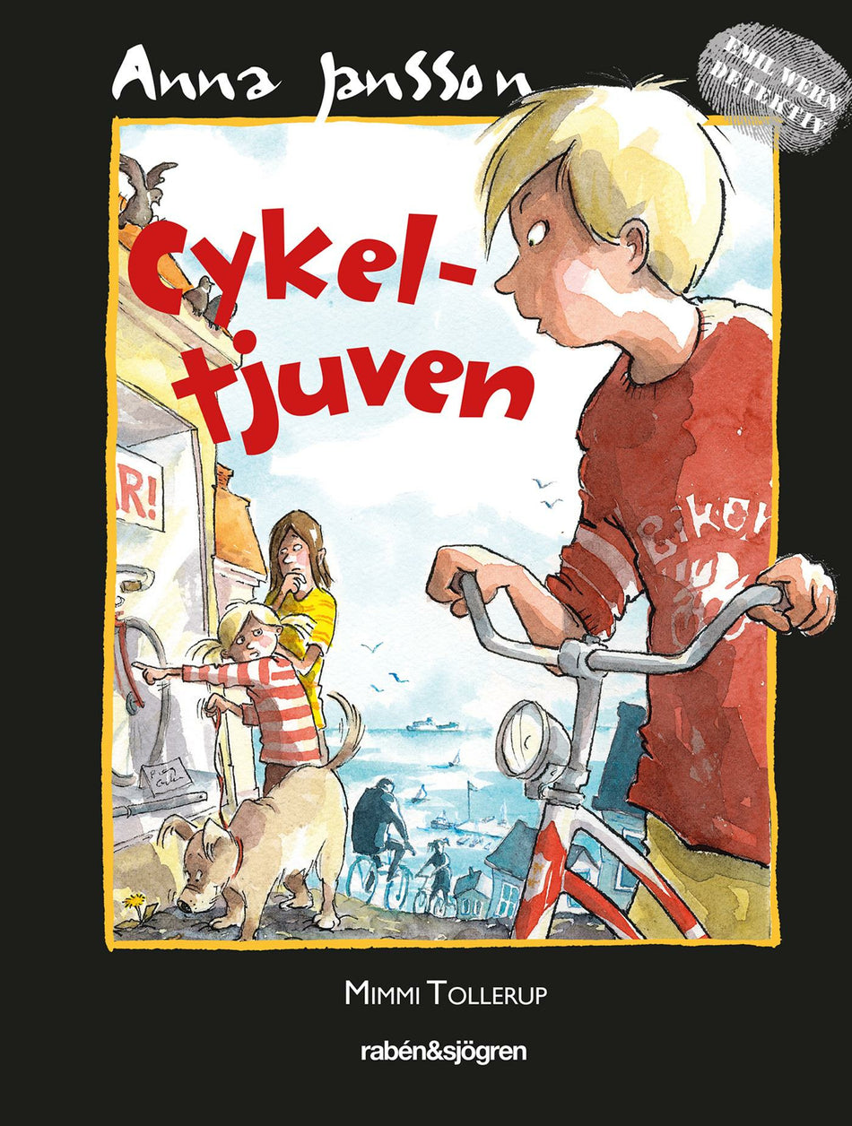 Valokuva kirjasta Anna Jansson Cykeltjuven, kuuluu tuoteryhmään Ruots lapset nuoret ja sarjakuvat.