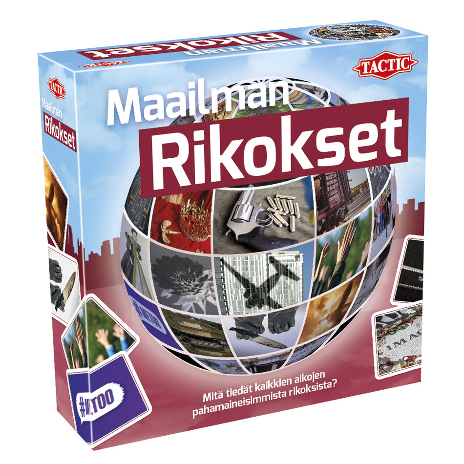Valokuva tuotteesta Maailman Rikokset, kuuluu tuoteryhmään Muut pelit ja pelitarvikkeet.