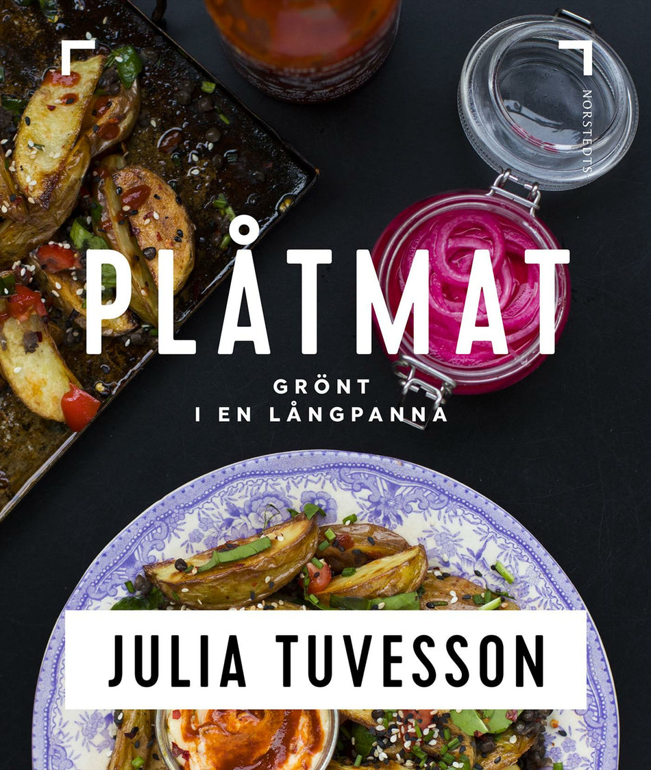 Valokuva kirjasta Julia Tuvesson Plåtmat : grönt i en långpanna, kuuluu tuoteryhmään Ruots harrasteet taide.