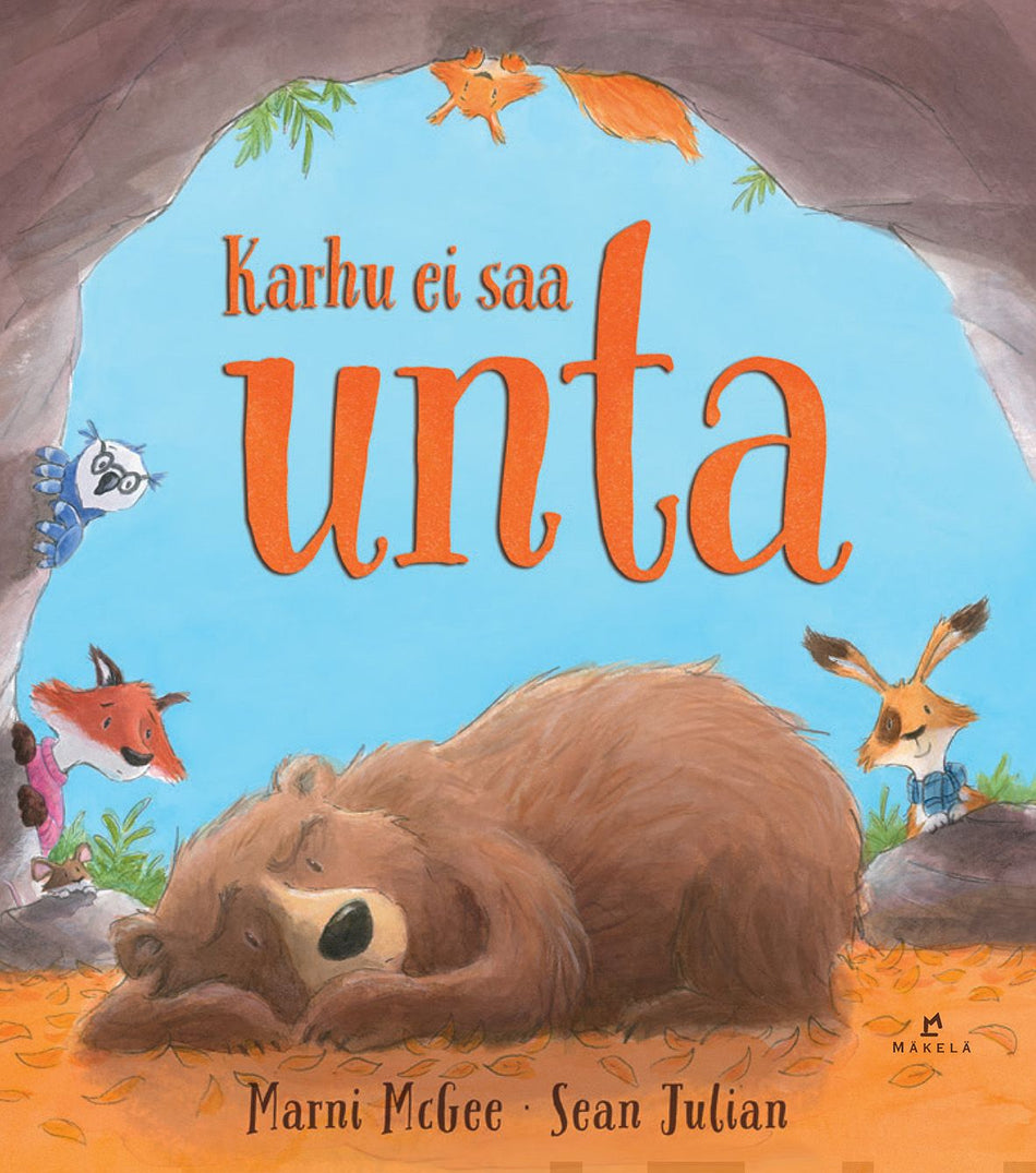 Valokuva kirjasta Marni McGee Karhu ei saa unta, kuuluu tuoteryhmään Lasten kuvakirjat.