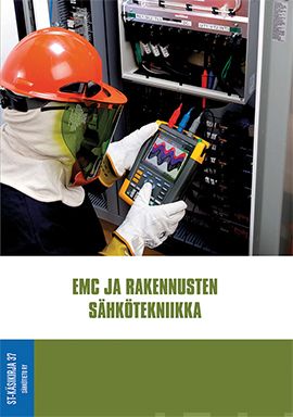 Valokuva kirjasta  EMC ja rakennusten sähkötekniikka, kuuluu tuoteryhmään K-kirjat.