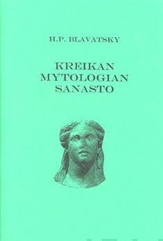 Valokuva kirjasta H.P. Blavatsky Kreikan mytologian sanasto, kuuluu tuoteryhmään Uskonto raamatut.