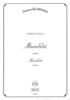 Valokuva kirjasta  Albumilehti, kuuluu tuoteryhmään Musiikki.
