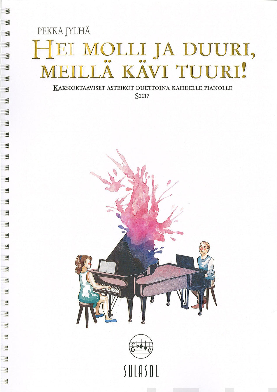 Valokuva kirjasta  Hei molli ja duuri, meillä kävi tuuri, kuuluu tuoteryhmään Musiikki.