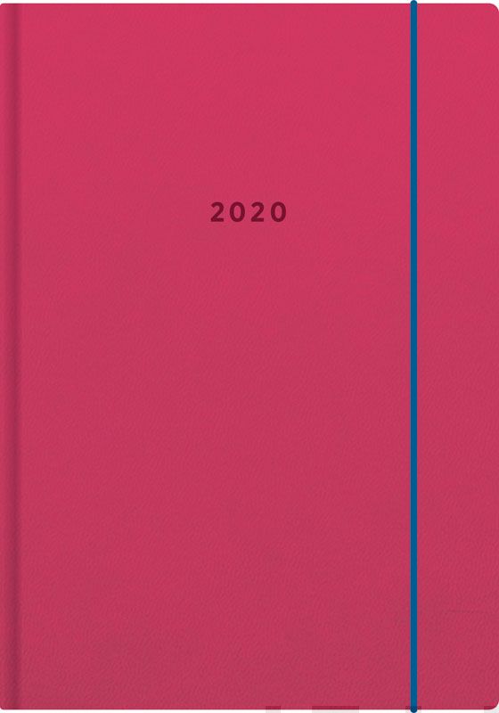 Valokuva tuotteesta Color A5, punainen 2020, kuuluu tuoteryhmään Tasku- ja pöytäkalenterit.
