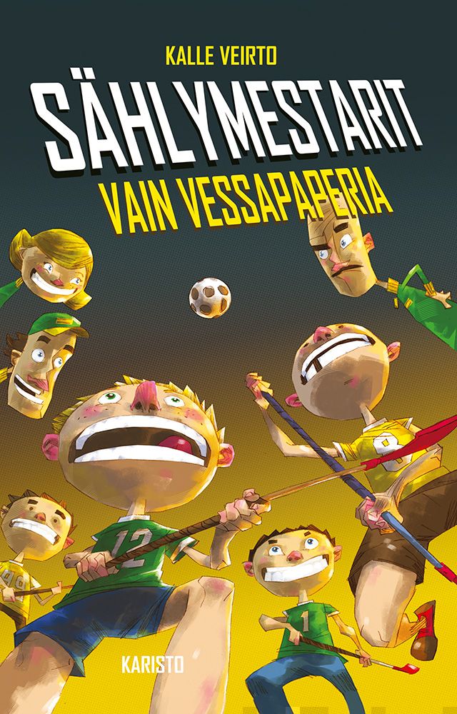 Valokuva kirjasta Kalle Veirto Vain vessapaperia, kuuluu tuoteryhmään E-kirjat lapset ja nuoret.