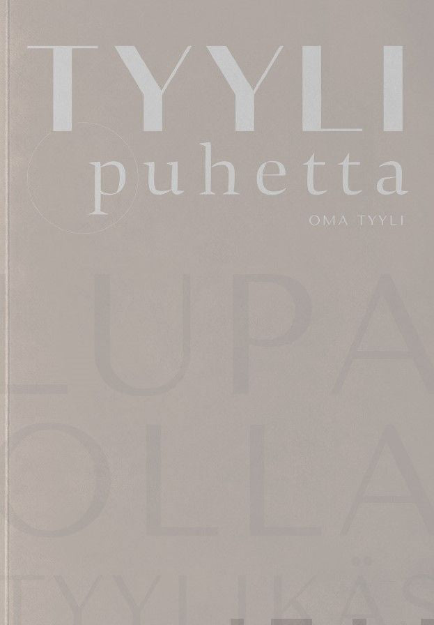Valokuva kirjasta Elsa Hietanen / Noora-Leea Hammar / Evianna Sipilä Tyylipuhetta Painos : Oma tyyli, kuuluu tuoteryhmään Terveys kasvatus.