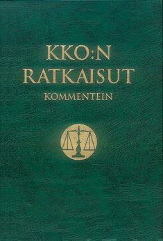 Valokuva kirjasta  KKO:n ratkaisut kommentein 2/2008, kuuluu tuoteryhmään Talous yhteiskunta.