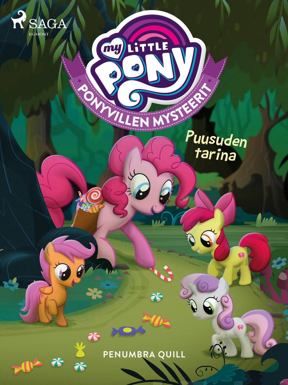 Valokuva kirjasta Penumbra Quill My Little Pony - Ponyvillen Mysteerit - Puusuden tarina, kuuluu tuoteryhmään E-kirjat lapset ja nuoret.
