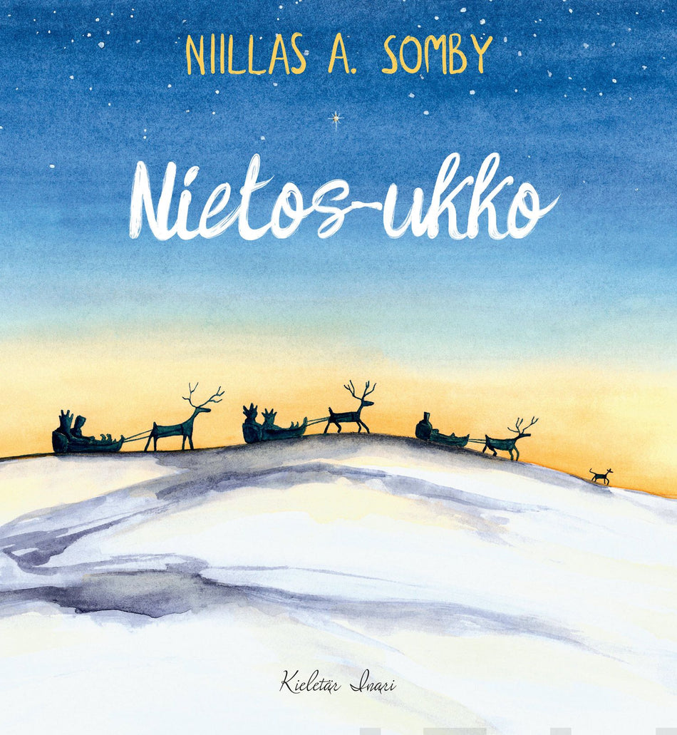 Valokuva kirjasta Niillas A. Somby Nietos-ukko, kuuluu tuoteryhmään Lasten kuvakirjat.