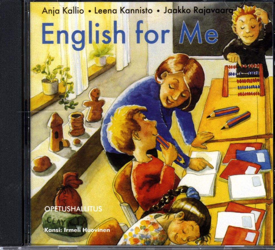 Valokuva kirjasta Anja Kallio / Leena Kannisto / Jaakko Rajavaara English for Me (cd), kuuluu tuoteryhmään Äänioppikirjat.