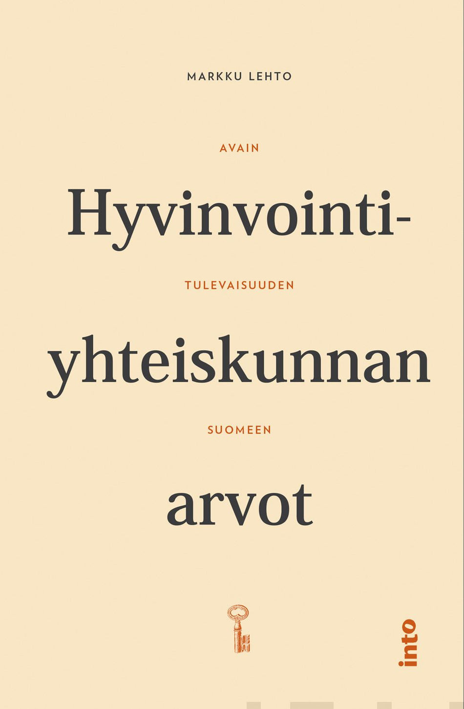 Valokuva kirjasta Markku Lehto Hyvinvointiyhteiskunnan arvot, kuuluu tuoteryhmään Talous yhteiskunta.