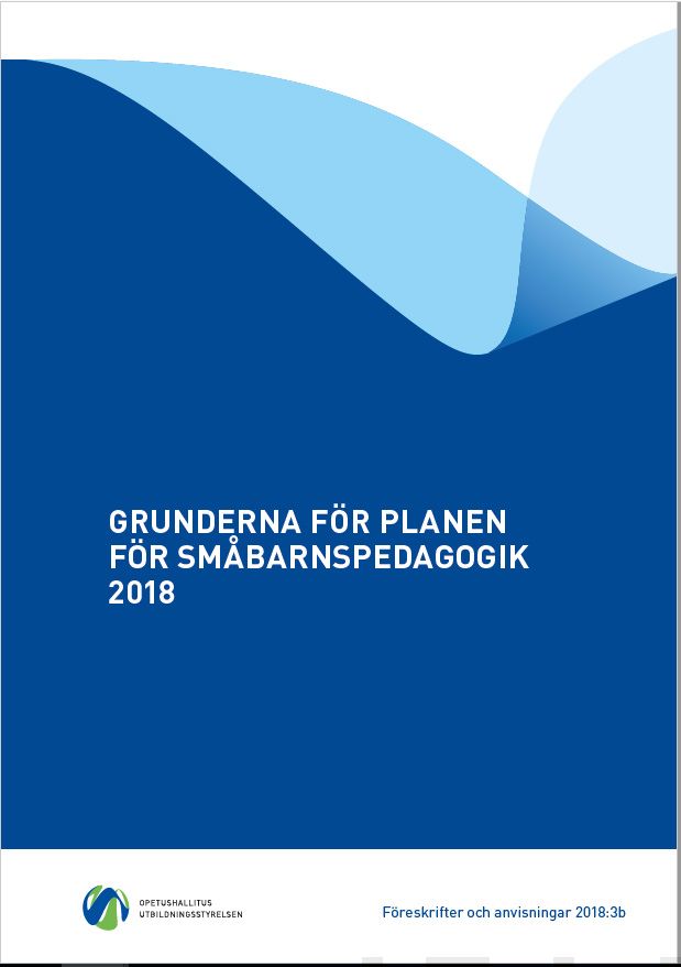 Valokuva kirjasta  Grunderna för planen för småbarnspedagogik 2018, kuuluu tuoteryhmään Terveys kasvatus.