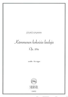 Valokuva kirjasta  Kämmenen kokoisia lauluja, Op. 119a, kuuluu tuoteryhmään Musiikki.