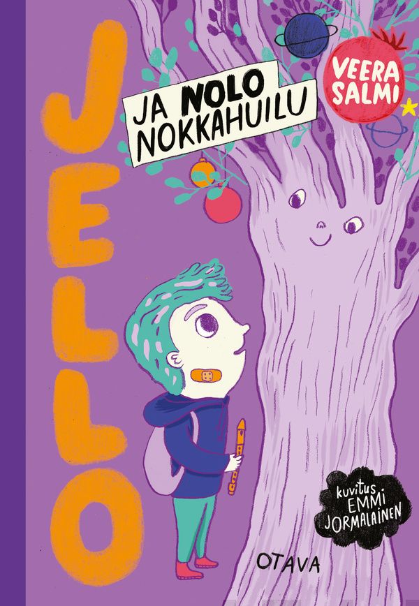 Valokuva kirjasta Veera Salmi Jello ja nolo nokkahuilu, kuuluu tuoteryhmään Lasten romaanit lorut ja runot.