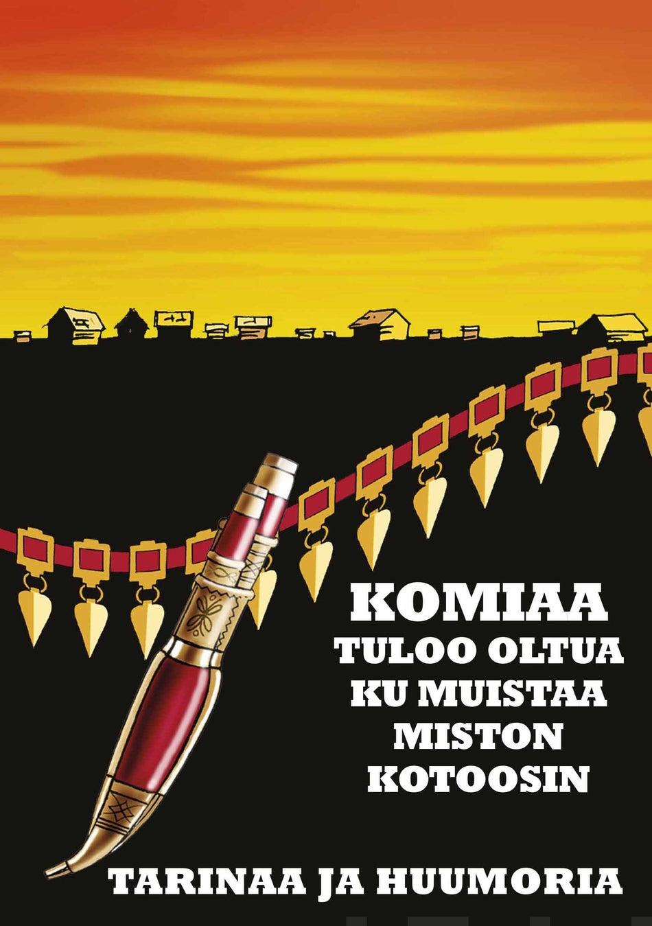Valokuva kirjasta Eija Kuusisto / Jukka Kuusisto Komiaa tuloo oltua ku muistaa miston kotoosin, kuuluu tuoteryhmään Muut kaunokirjat.