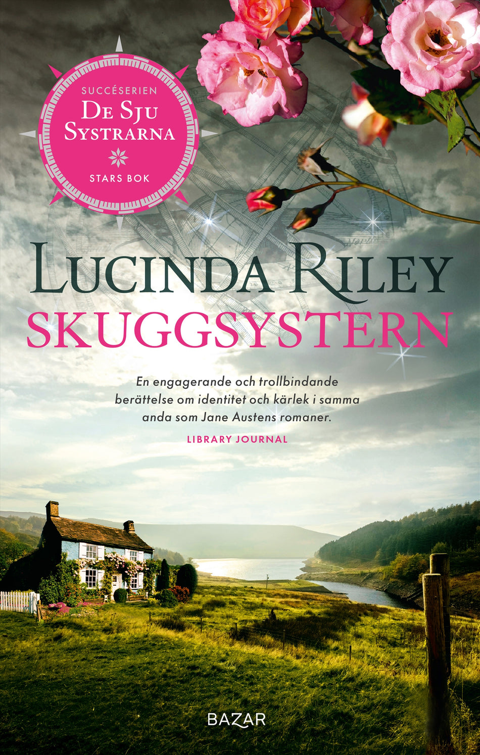Valokuva kirjasta Lucinda Riley Skuggsystern : Stars bok, kuuluu tuoteryhmään Ruots kaunokirjat.